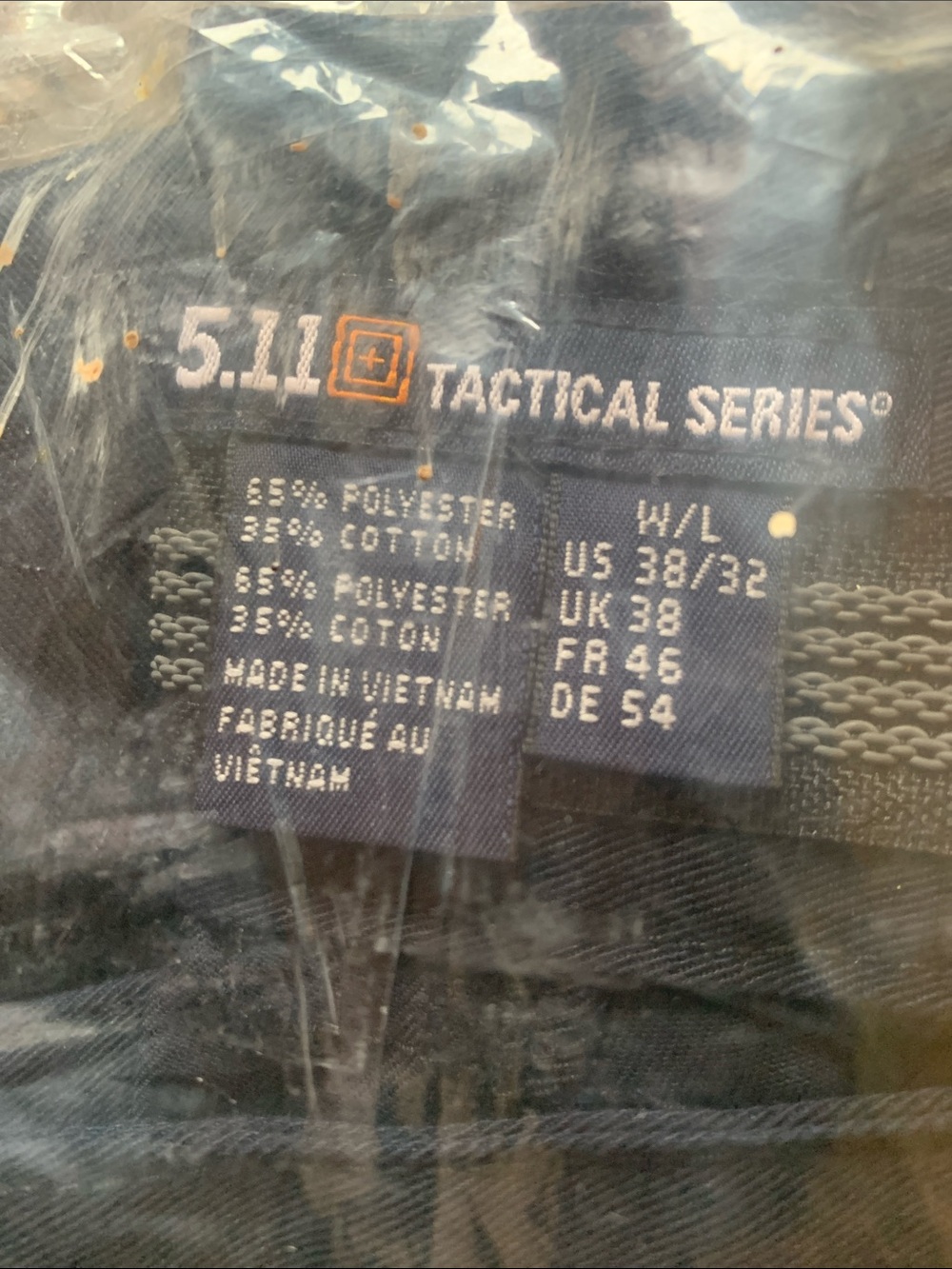 5.11 Tactical Men's EMS Pant - dark Navy Blue. 38x32. - Picture 5 of 5